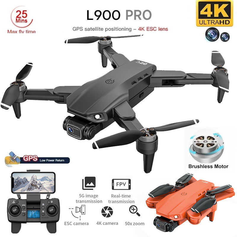 Drone Camera Lens - L900 Pro Gps Drone 4K Professionele