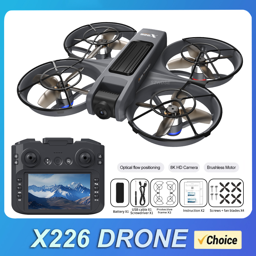 Drone Camera 4K - NIEUWE X226 RC Drone 2.4G 5G