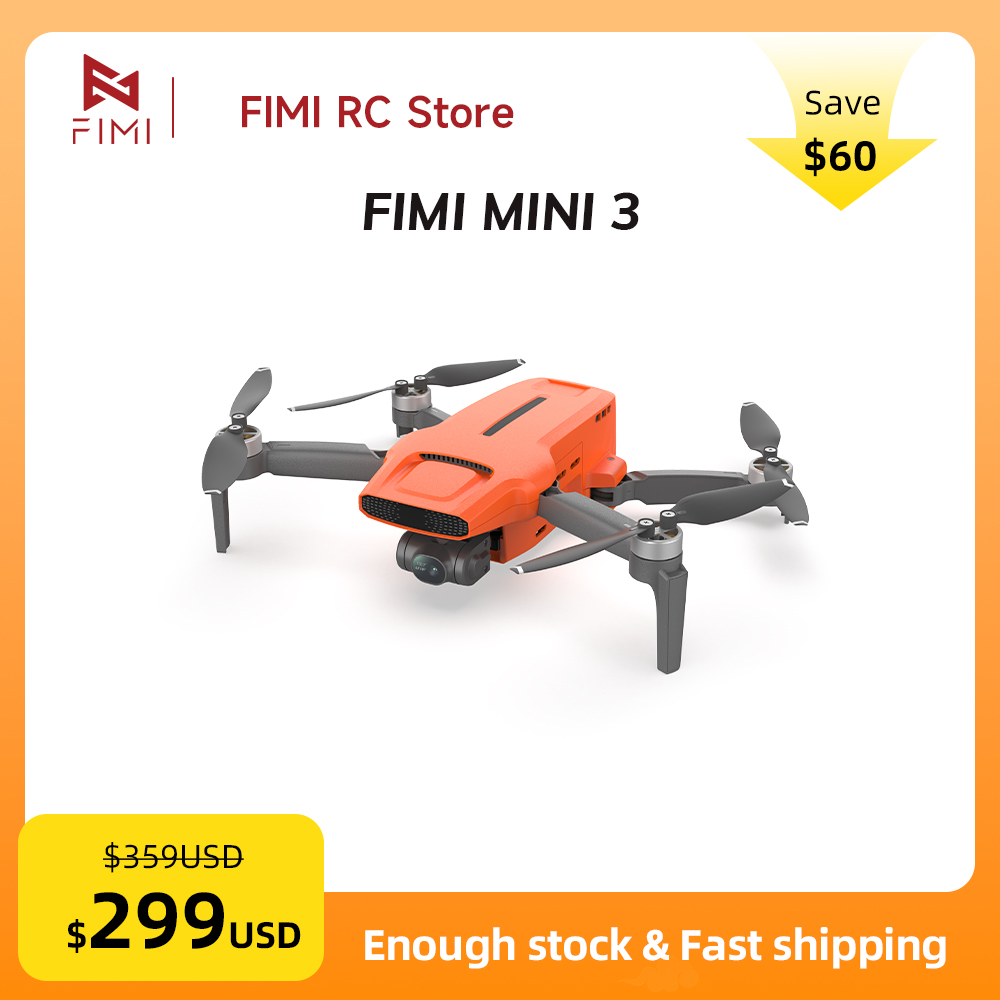 Drone Camera With Gimbal - FIMI MINI 3 Camera Drone 4K